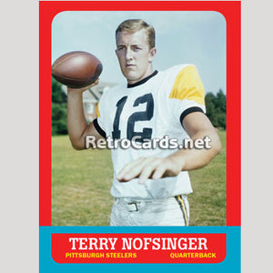 1963T Terry Nofsinger Pittsburgh Steelers