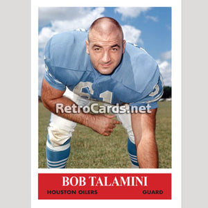 1964P Bob Talamini Houston Oilers