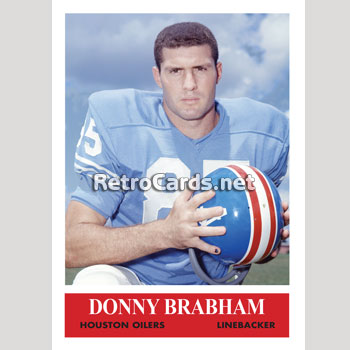 1964P-Donny-Brabham-Houston-Oilers