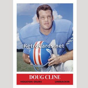 1964P Doug Cline Houston Oilers