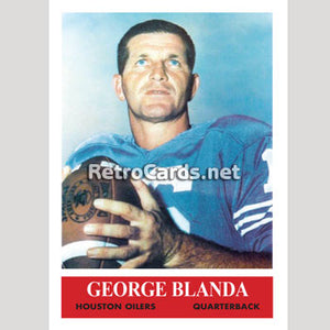 1964P George Blanda Houston Oilers
