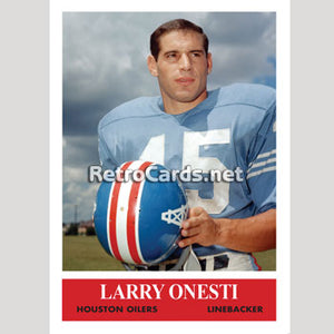 1964P Larry Onesti Houston Oilers