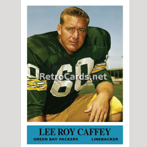 1964P Lee Roy Caffey Green Bay Packers