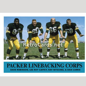 1964P Green Bay Packers Linebackers