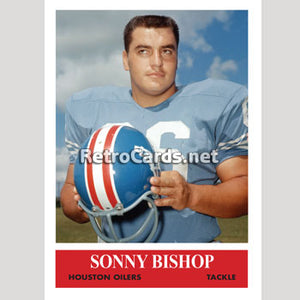 1964P Sonny Bishop Houston Oilers
