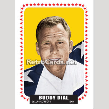 1964T-Buddy-Dial-Dallas-Cowboys
