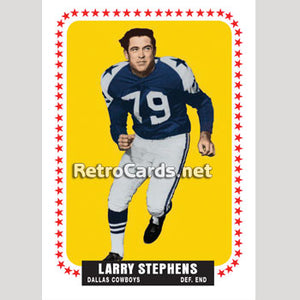 1964T Larry Stephens Dallas Cowboys