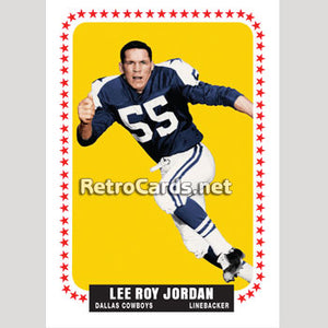 1964T Lee Roy Jordan Dallas Cowboys