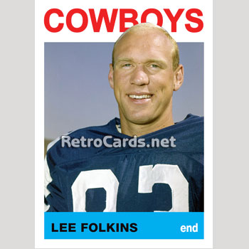 1964T-MLB-Lee-Folkins-Dallas-Cowboys