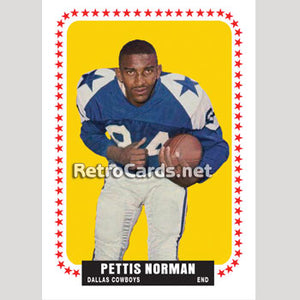 1964T Pettis Norman Dallas Cowboys