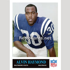 1965P Alvin Haymond Baltimore Colts
