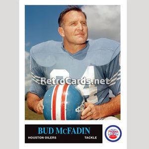 1965P Bud McFadin Houston Oilers