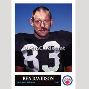 1965P Ben Davidson Oakland Raiders