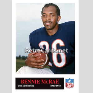 1965P Bennie McRae Chicago Bears