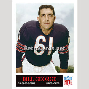 1965P Bill George Chicago Bears