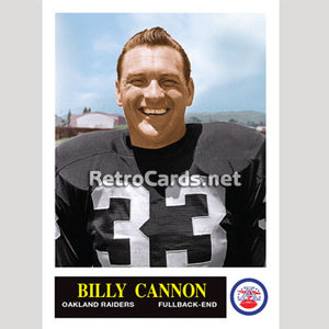 1965P Billy Cannon Oakland Raiders