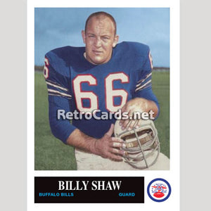 1965P Billy Shaw Buffalo Bills
