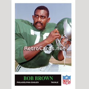 1965P Bob Brown Philadelphia Eagles