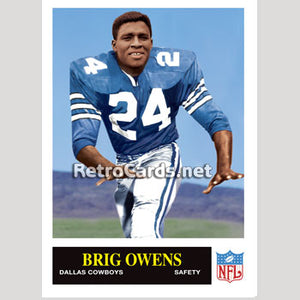 1965P Brig Owens Dallas Cowboys