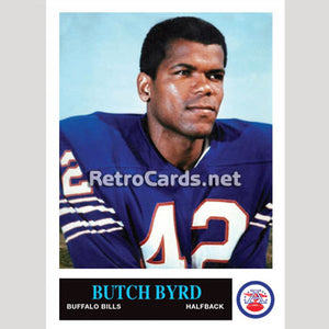 1965P Butch Byrd Buffalo Bills