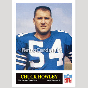 1965P Chuck Howley Dallas Cowboys