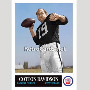 1965P Cotton Davidson Oakland Raiders