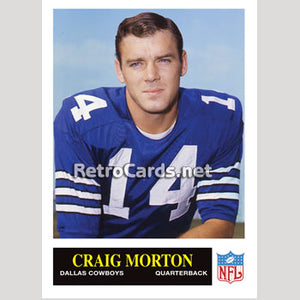1965P Craig Morton Dallas Cowboys
