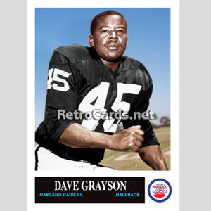 1965P Dave Grayson Oakland Raiders
