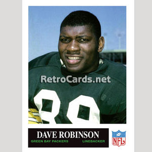 1965P Dave Robinson Green Bay Packers