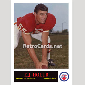 1965P E.J. Holub Kansas City Chiefs