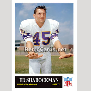 1965P Ed Sharockman Minnesota Vikings