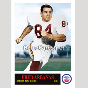 1965P Fred Arbanas Kansas City Chiefs