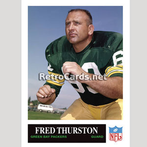 1965P Fuzzy Thurston Green Bay Packers