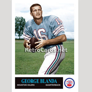 1965P George Blanda Houston Oilers
