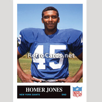 1965P Homer Jones New York Giants – RetroCards