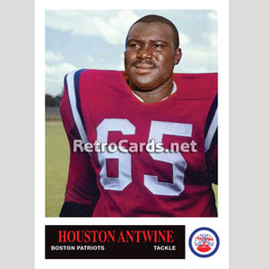 1965P Houston Antwine Boston Patriots