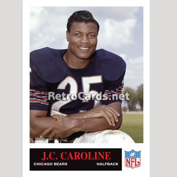 1965P J.C. Caroline Chicago Bears – RetroCards