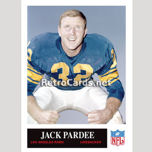 1965P Jack Pardee Los Angeles Rams