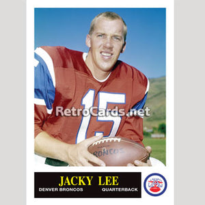 1965P Jacky Lee Denver Broncos