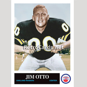 1965P Jim Otto Oakland Raiders