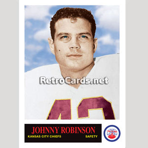1965P Johnny Robinson Kansas City Chiefs