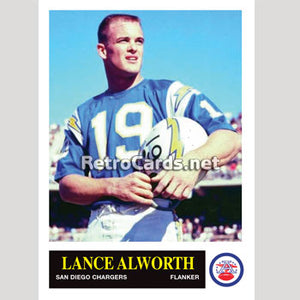 1965P Lance Alworth San Diego Chargers