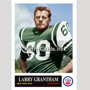 1965P Larry Grantham New York Jets