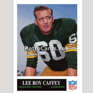 1965P Lee Roy Caffey Green Bay Packers