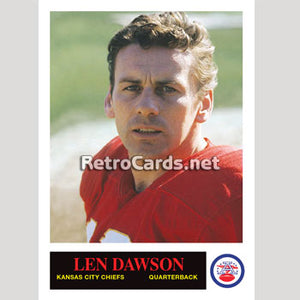 1965P Len Dawson Kansas City Chiefs