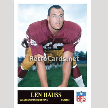 1965P-Len-Hauss-Washington-Redskins