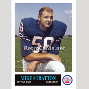 1965P Mike Stratton Buffalo Bills