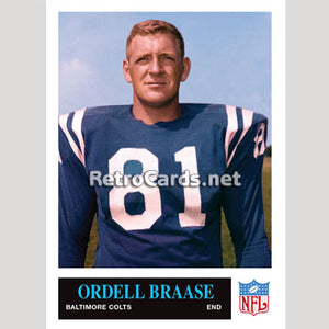 1965P Ordell Braase Baltimore Colts