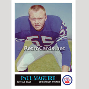 1965P Paul Maguire Buffalo Bills