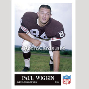 1965P Paul Wiggin Cleveland Browns